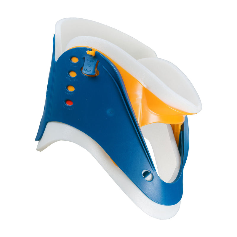 McKesson Rigid Cervical Collar, One-Piece / Trachea Opening, One Size Fits Most (Case of 50)