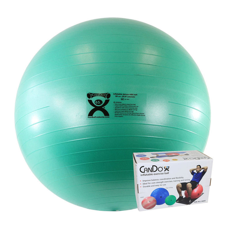 CanDo Inflatable Exercise Ball Economy Set (Each)