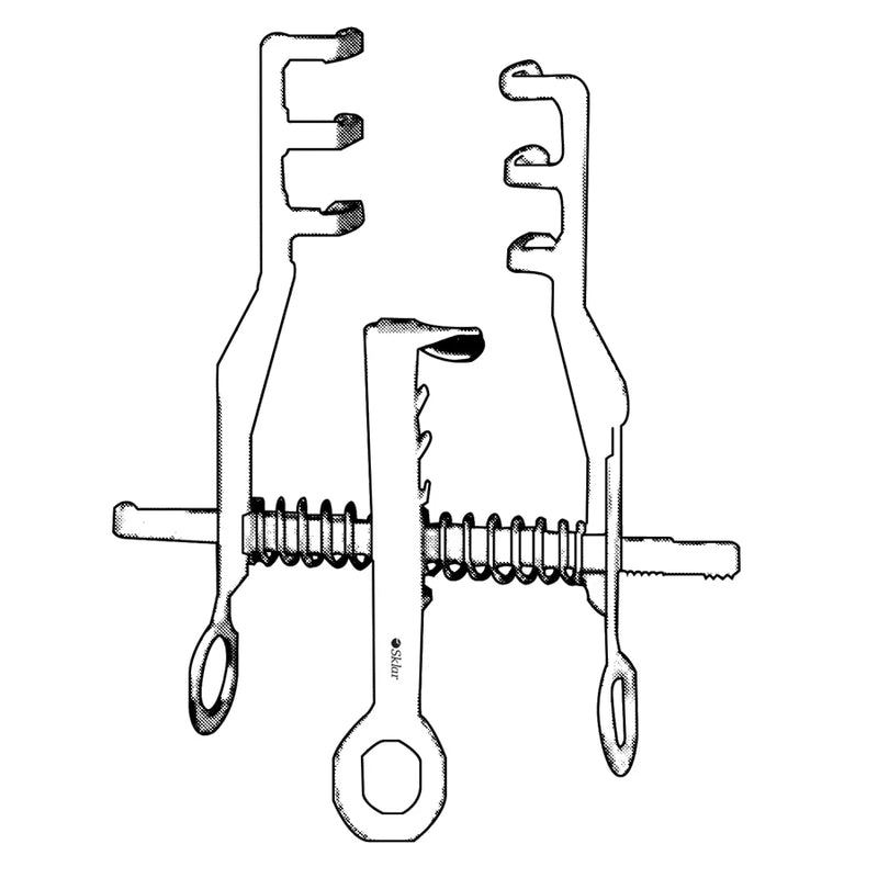 Sklar Vickers Low Profile Hand And Forearm Retractor - 60-6311