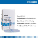 McKesson Brand McKesson Confiderm STR Nitrile Exam Glove, Extra Large, Blue (200/CS) 