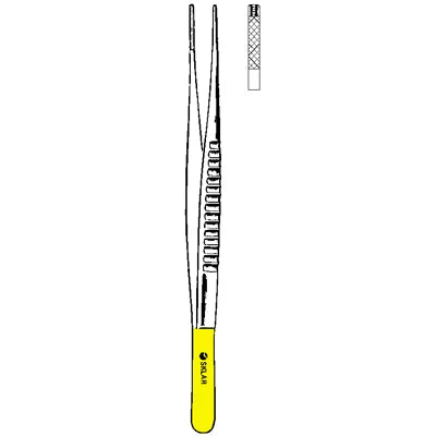 Sklar TC DeBakey Needle Holder - 14", Serrated - 21-5114 