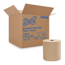 Scott Paper Towels, Hardwound Roll, Brown, 8 Inch x 800 Foot (Case of 12)