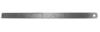 RULER STANDARD STAINLESS STEEL8IN