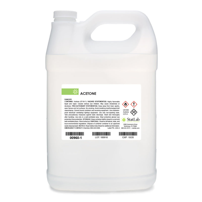 Chemistry Reagent Acetone ACS Grade / Dehydrant >99% 16 oz. (Each)