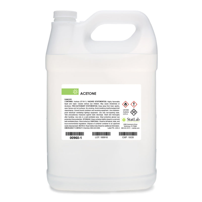 Chemistry Reagent Acetone ACS Grade / Dehydrant >99% 16 oz. (Each) 