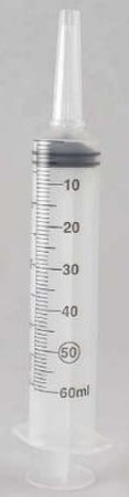 SYRINGE BULK 50ML CATHETER TIP125/CS