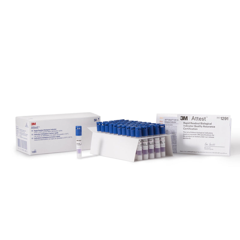 Solventum Corporation 3M Attest Rapid Readout Sterilization Biological Indicator Vial (200/CS) 