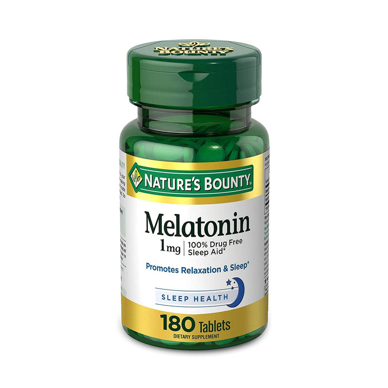 Nature's Bounty Melatonin Natural Sleep Aid 