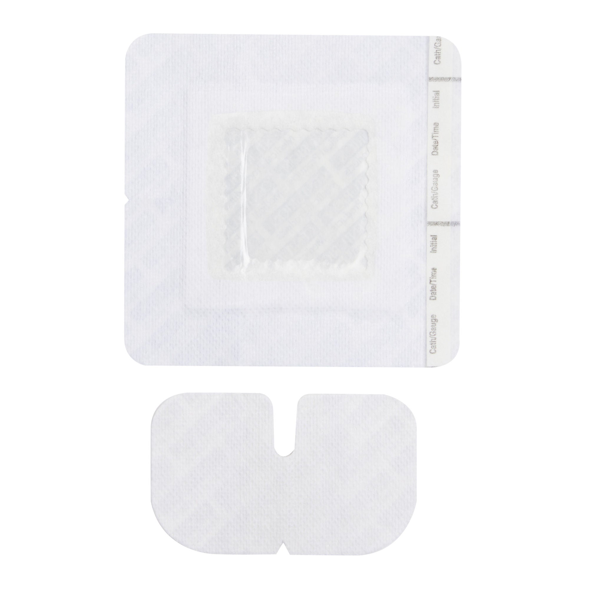 Medline IV Dressing SorbaView 2000 Window Dressing Fabric / Film 4-1/2 X 4-1/2 Inch / 2 Inch Window Sterile (SV55XT / CS)