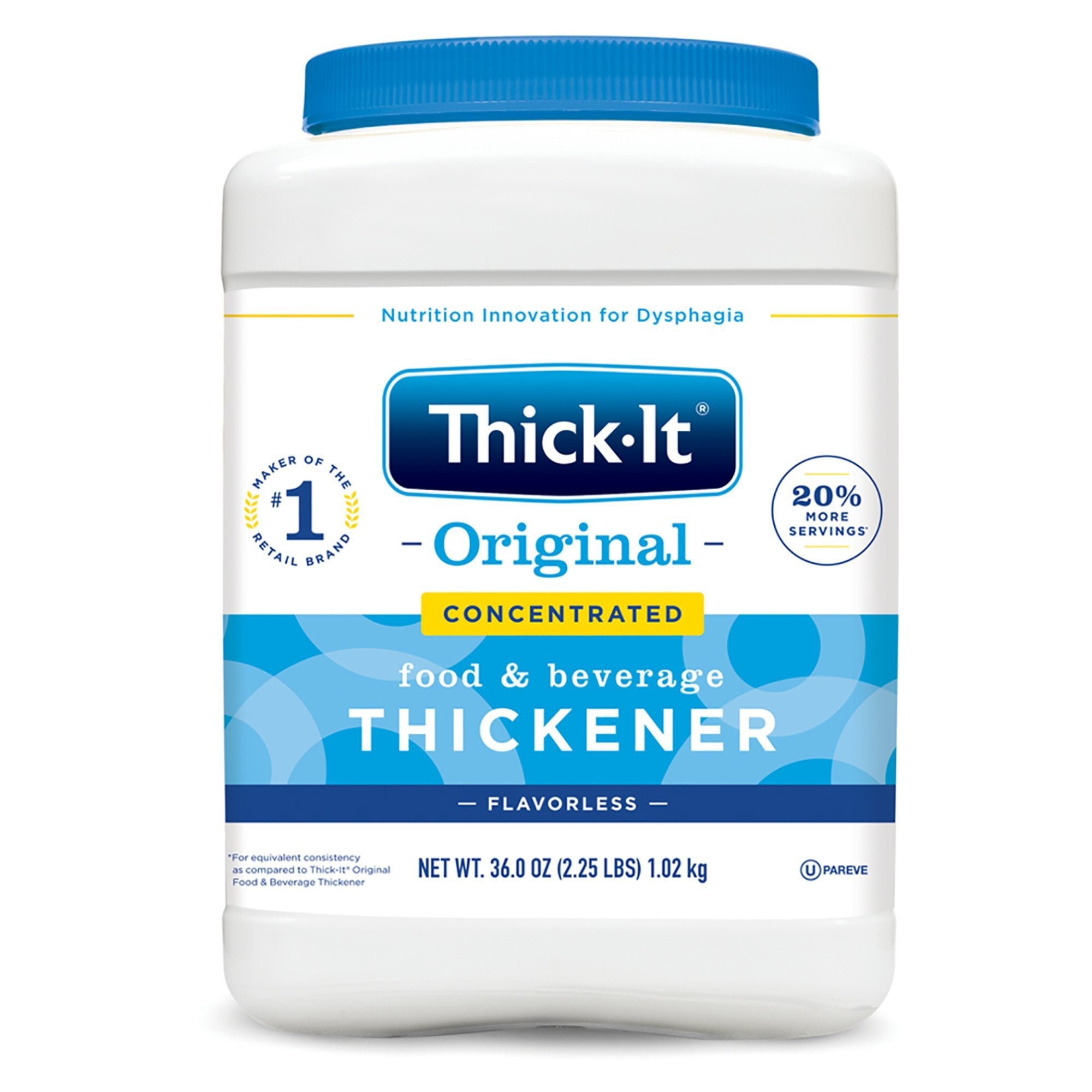Kent Precision Foods Thick-It Original Concentrated Food & Beverage Thickener, 10 oz. Canister (12/CS) 