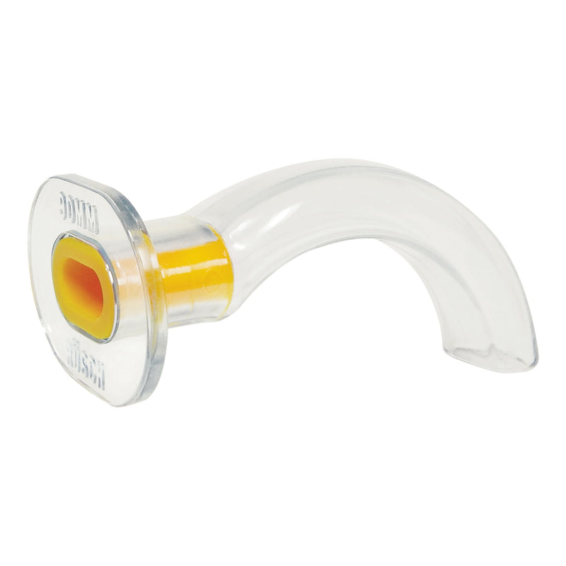 Guedel Oropharyngeal Airway Rusch Yellow 90 mm Length ISO 9 NonSterile Adult 