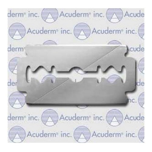 Surgical Prep Blade Acu-Razor For Surgical Prep Handles Double Edge NonSterile 