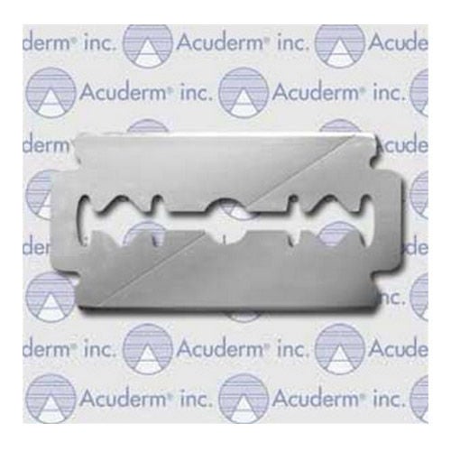 Surgical Prep Blade Acu-Razor For Surgical Prep Handles Double Edge NonSterile 