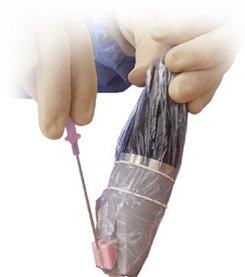 Ultrasound Transducer Cover Kit Site-Rite 6 X 48 Inch Plastic Sterile Folded Pre-Gelled 