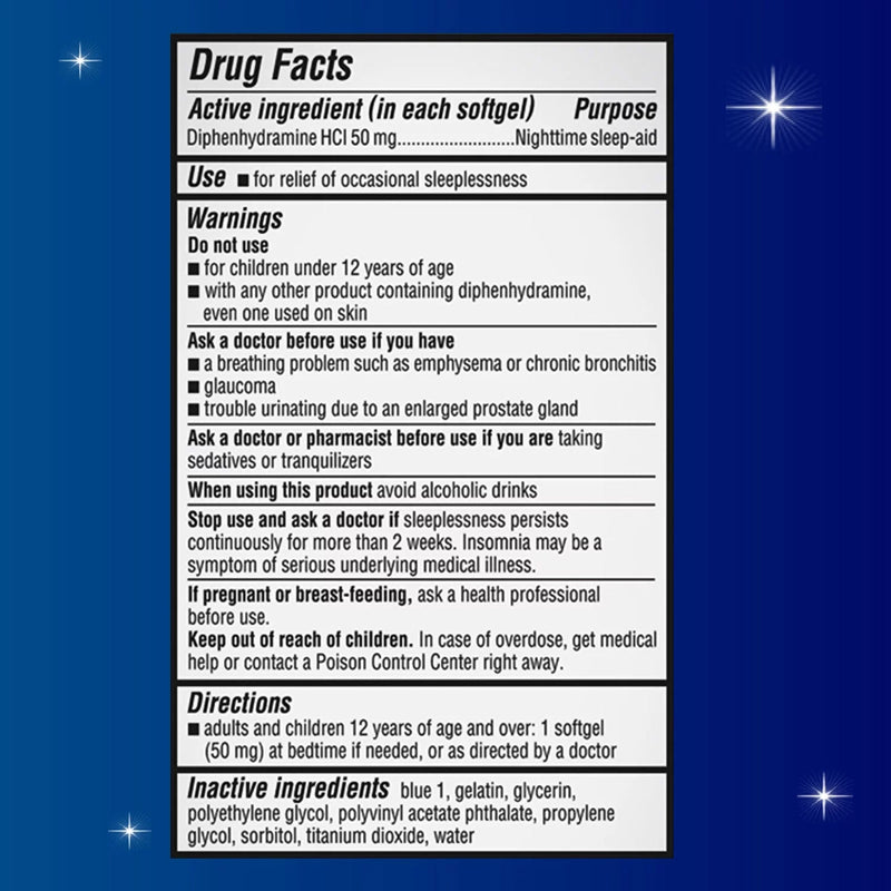 Unisom SleepGels (Bottle of 32)