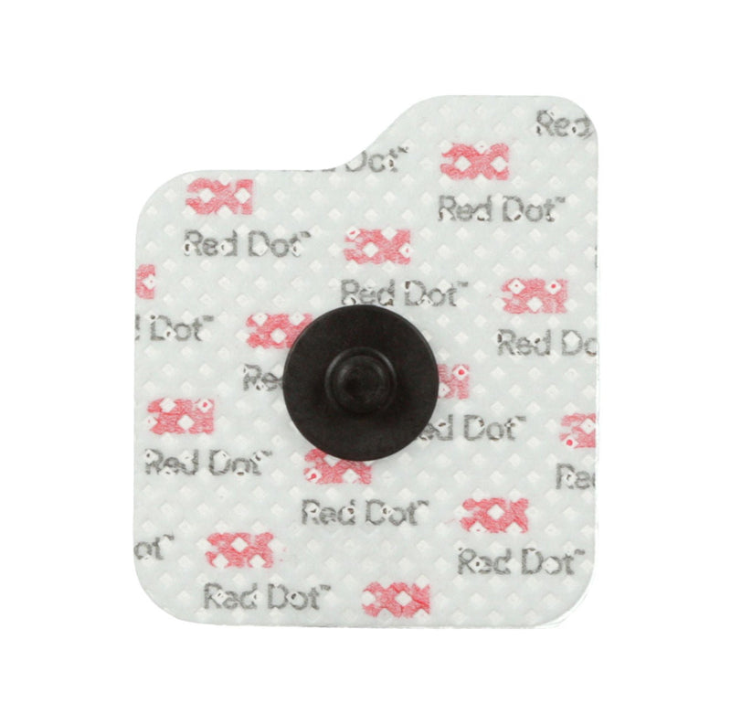 ECG Monitoring Electrode Snap Connector Conductive Adhesive Gel Cloth Backing Adult / Pediatric Radiolucent / MR Conditional 3 per Pack (Case of 600)