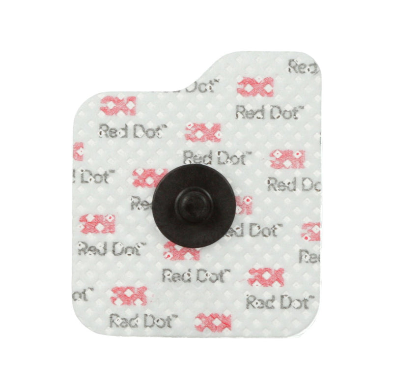 ECG Monitoring Electrode Snap Connector Conductive Adhesive Gel Cloth Backing Adult / Pediatric Radiolucent / MR Conditional 3 per Pack (Case of 600)