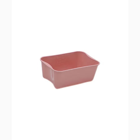 BASIN WASH RECTANGULAR MAUVE 3.5 QT 100/CS