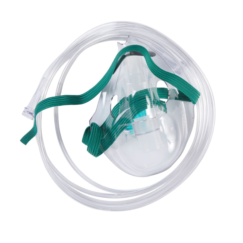 Handheld Nebulizer Kit Salter Labs 8900 Series Small Volume Medication Cup Adult / Pediatric Aerosol Mask Delivery 