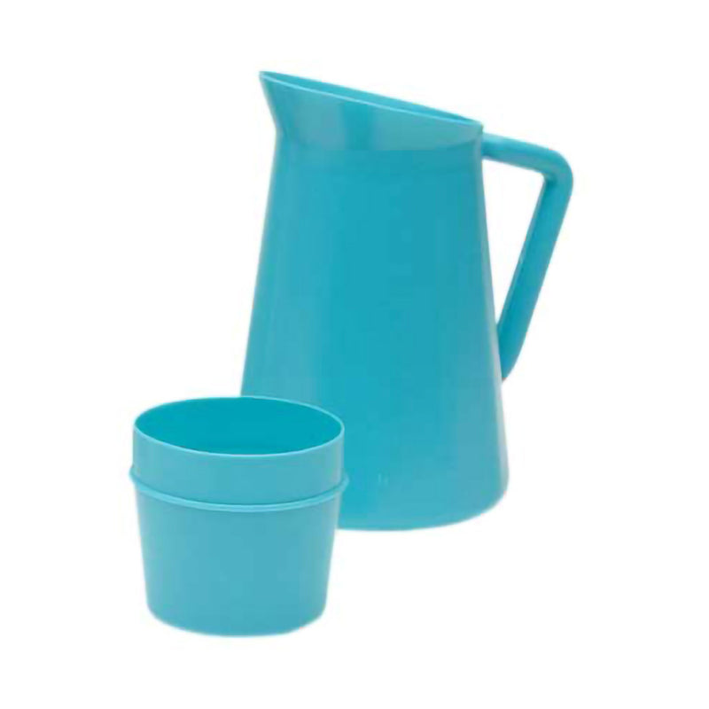 Pitcher Medegen Hot / Cold 32 oz. / 9 oz. Blue (Each)