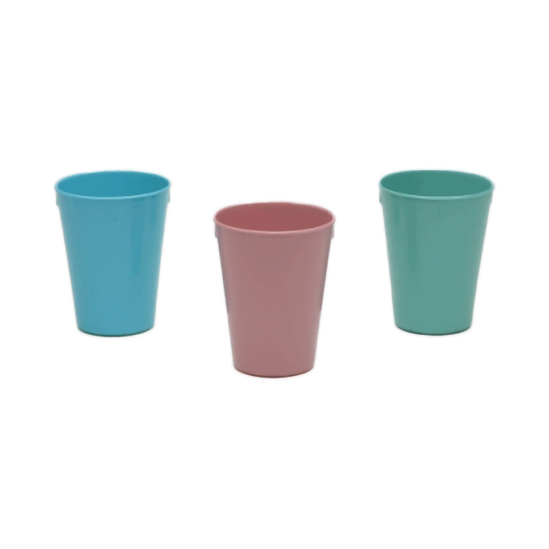Tumbler Medegen 9 oz. Plastic Blue Reusable (Each)