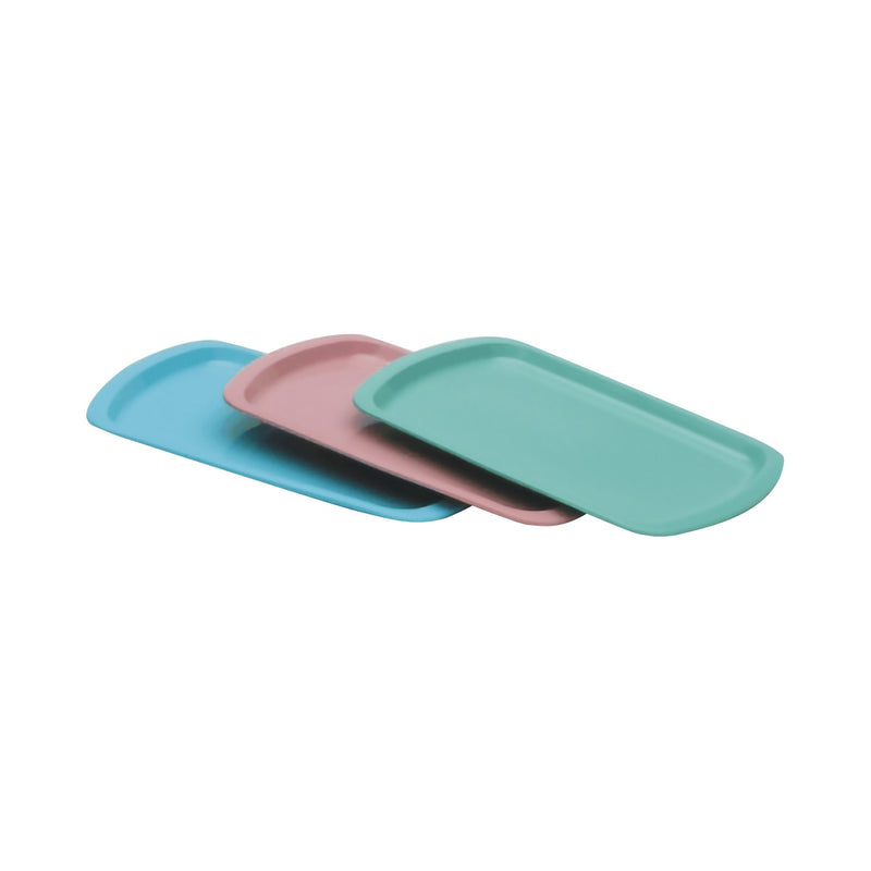 Service Tray Medegen 6 X 9 Inch Blue Polypropylene 