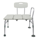 McKesson Aluminum Transfer Bench with Reversible Back (Each)