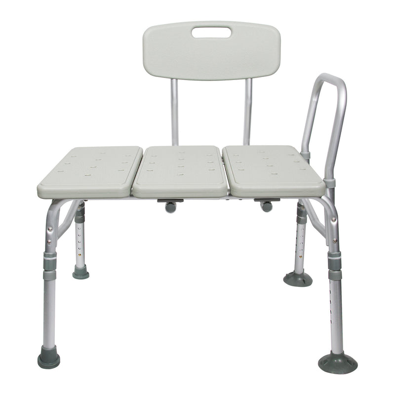 McKesson Aluminum Transfer Bench with Reversible Back (Each)