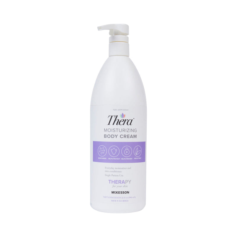 McKesson Thera Moisturizing Cream Pump, 32-ounce Pump Bottle (Case of 12 Bottles)