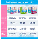 Comfees Training Pants, 12-Hour Protection, Male Toddler, 3T – 4T, 32 to 40 lbs. (Case of 138)