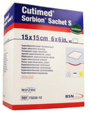 DRESSING CUTIMED SORBIONSACHET 6INX6IN 10/BX