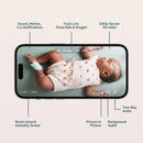 Owlet Dream Duo Smart Baby Monitor with Motion Alerts & Temperature Monitoring 