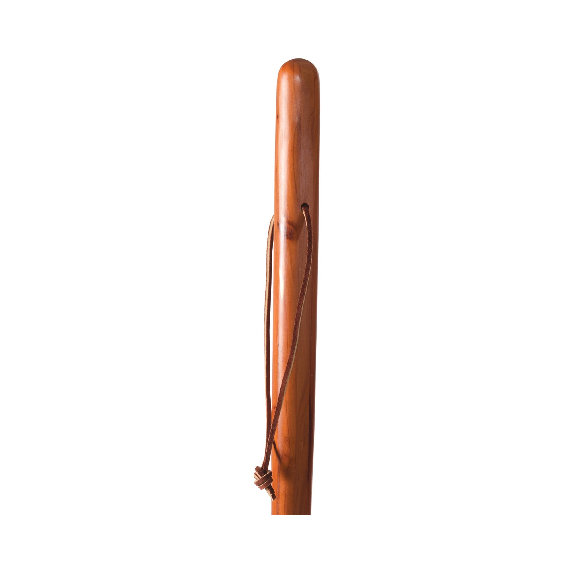 Mabis Healthcare Brazos Twisted Cedar Backpacker Handcrafted Walking Stick, 55-Inch 