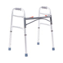 McKesson Junior Aluminum Folding Walker, 25 – 32 Inch Height (Case of 4)
