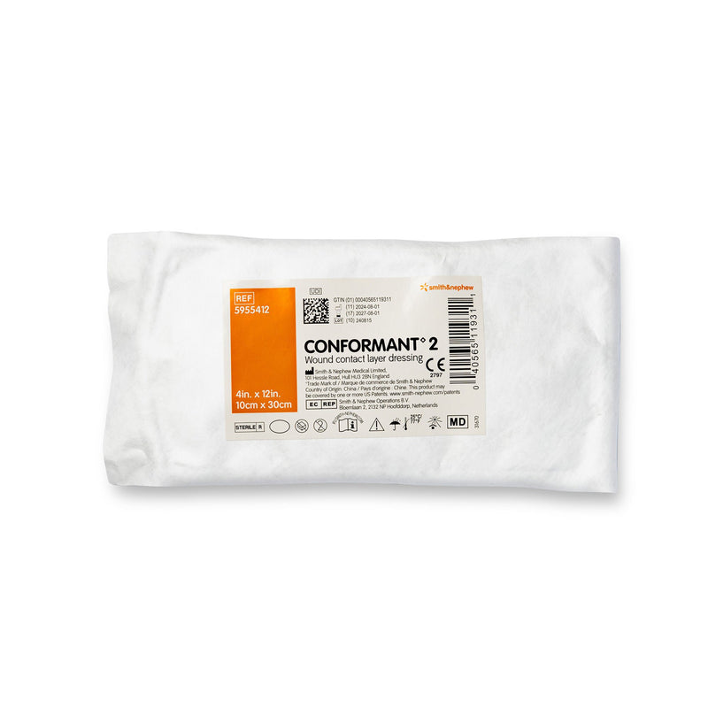 Wound Contact Layer Dressing Conformant 2 4 X 12 Inch Sterile