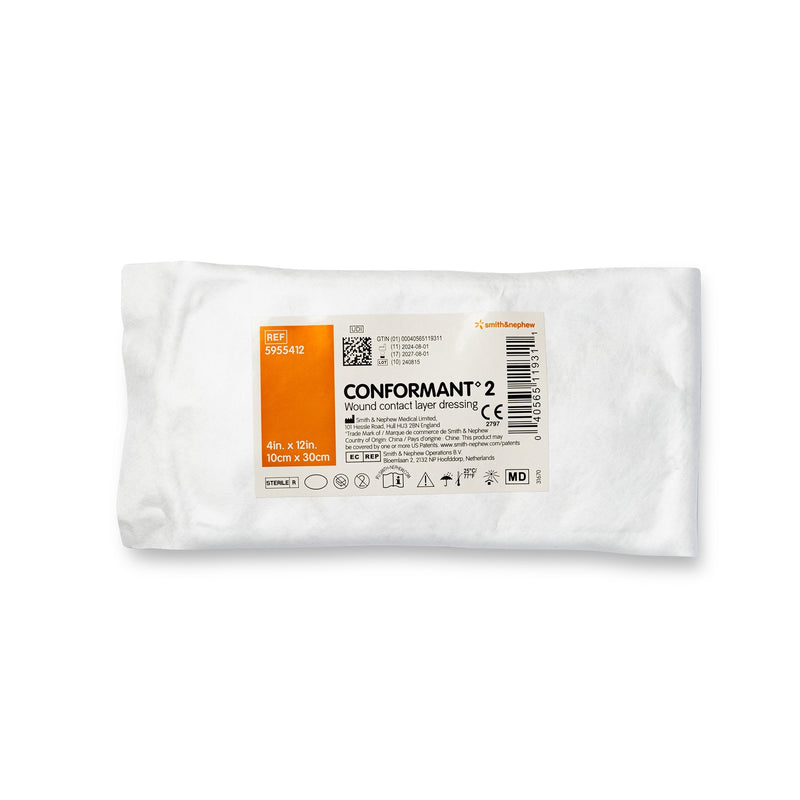 Wound Contact Layer Dressing Conformant 2 4 X 12 Inch Sterile 