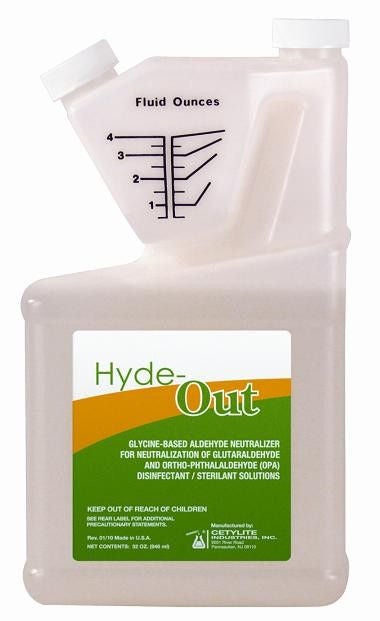 Hyde-Out OPA/Glutaraldehyde Neutralizer (Case of 12)