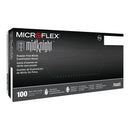 Microflex Medical Microflex Midknight Nitrile Exam Glove, Small, Black (10/CS)