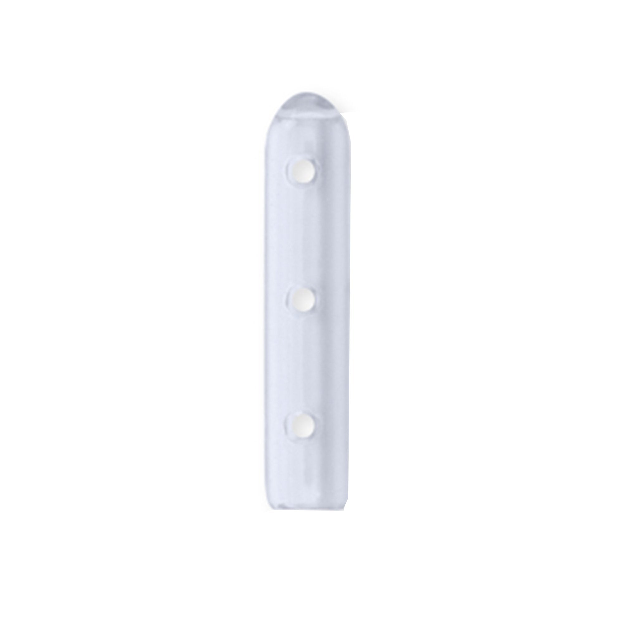 Steris Instrument Tip Protecting Cap 0.109 OD X 0.75 L Inch, Clear, With Vent, Round, Sterile, Disposable (100/PK) 
