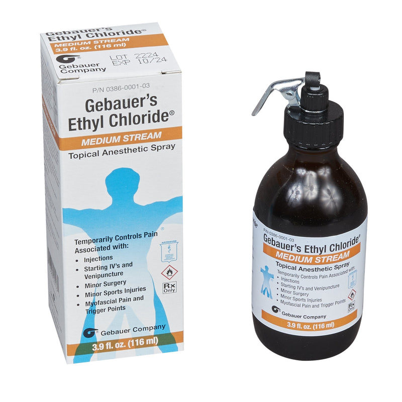 Gebauer's Ethyl Chloride Ethyl Chloride 100% Medium Stream 115 mL 