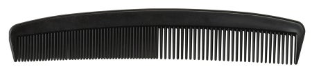 Comb 7 Inch Length Black Plastic (144/GR)