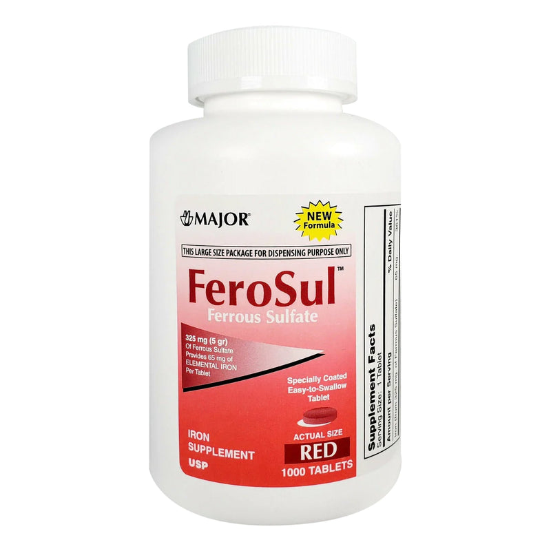 Major FeroSul Iron Mineral Supplement 