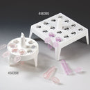 RACK FLOAT 1.5ML SQUARE16 PLACE 95MMX95MM WHT 4/PK