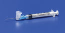 SYRINGE SAFETY W/NEEDLE 3ML21X1 1/2 50/BX 8BX/CS