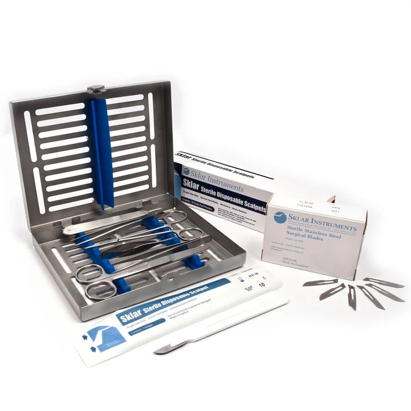 Econo Dissection Set with Cassette and 2 Boxes of Blades - 98-1713 