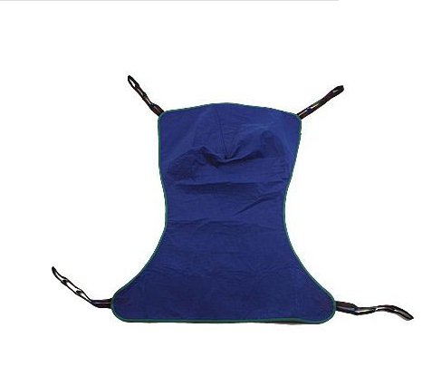 Full Body Patient Sling Reliant 4 Point Cradle With Head Support Large 450 lbs. Weight Capacity 
