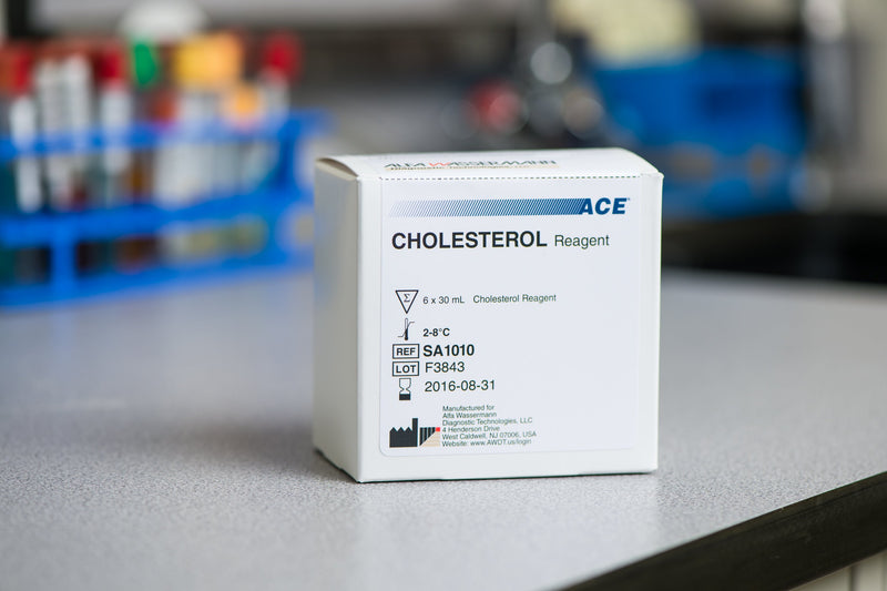 Ace General Chemistry Reagent for Ace and Ace Alera Analyzers, Cholesterol test (Kit of 800)