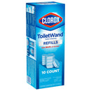 The Clorox Company Toilet Bowl Cleaner Disinfecting Refill Pads Clorox Blue / White, 3 Inch, Sponge Head (6/CT) 