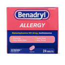Benadryl Diphenhydramine Allergy Relief (Carton of 24)
