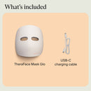 Therabody TheraFace Mask Glo LED Face Mask (Each)
